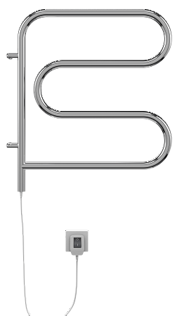 Электро 25 F-обр 600х600 поворотный Полотенцесушитель TERMINUS Севастополь - фото 2