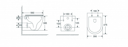 Подвесной унитаз безободковый Terminus Енисей Monolit 560х390 белый Севастополь - фото 8 Подвесной унитаз безободковый Terminus Енисей Monolit 560х390 белый Севастополь - фото 8